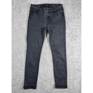 Liverpool Jeans Company The Skinny Black Rinse Denim Jeans Size 2/26